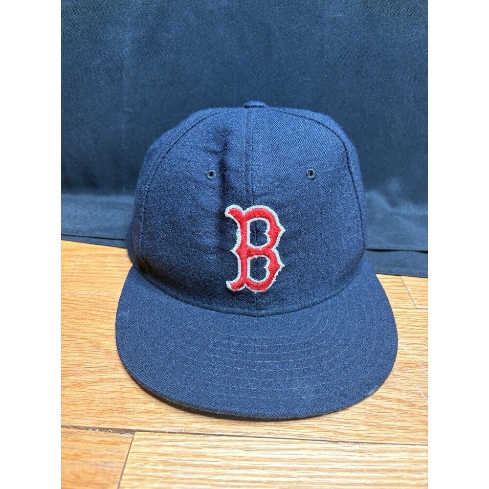 Boston Red Sox New Era Diamond Collection late 1990s wool MLB fitted cap 7 1/8